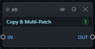 Bloc Copy & Multi-Patch sur le canevas